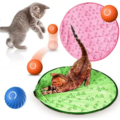 2 In 1 Interactive Hunting Toy Gertar Cat Toys Cat Toys Simulated Tunnel • $15.99