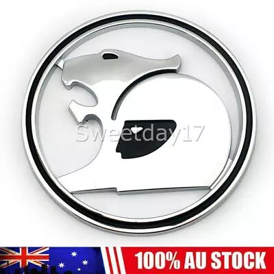 Chrome HSV Lion Bonnet Boot Badge For Holden Commodore GTS R8 Clubsport MALOO AU • $21.95