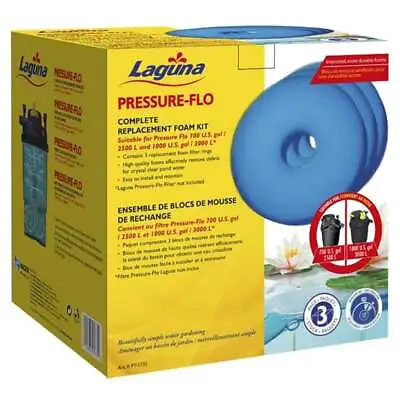 Laguna Pressure Flo 2500/3000/4000 Pond Filter Foam Set (3pk) • £20.19