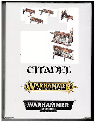 Warhammer AoS Warcry Red Harvest Varanite Delve Terrain Sluice Segments Sprue • $27.27