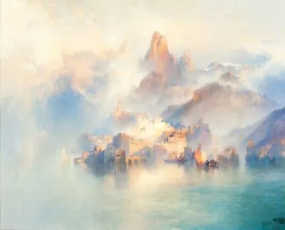 The Dream City - Thomas Moran (1919) Art Painting Print • $14.99