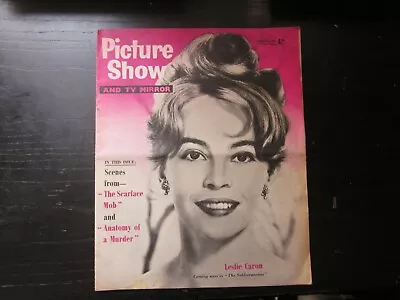 February 13th 1960 PICTURE SHOW Leslie Caron Janette Scott Eve Arden. • £4.50
