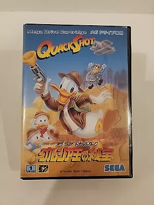 Sega Mega Drive - QuackShot Starring Donad Duck - Japan Edition - G-4054 • $60