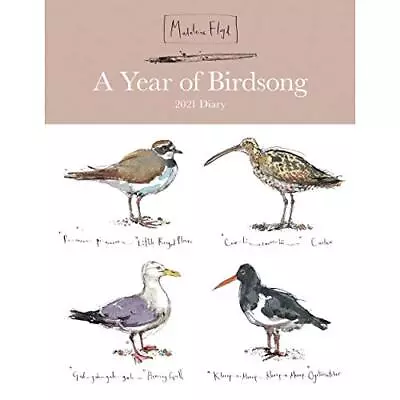 Madeleine Floyd A Year Of Birdsong A5 Deluxe Diary 2021. • £5.07