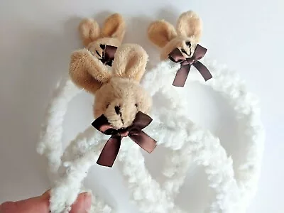 Easter Bunny Fluffy Rabbit Headband Kids Fashion Headband • £4