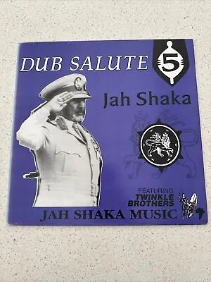 Jah Shaka 5 Feat. Twinkle Brothers Dub Salute 5 Jah Shaka Music Shaka 954 Uk Lp • £114.77