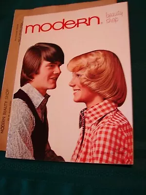 VTG MODERN BEAUTY SHOP Magazine July 1972 With POSTER  • $14.99