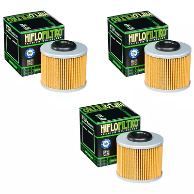 Hiflofiltro HF569 Oil Filter 3 Pack MV Agusta F3 800 F3 675 Brutale 675 • $31