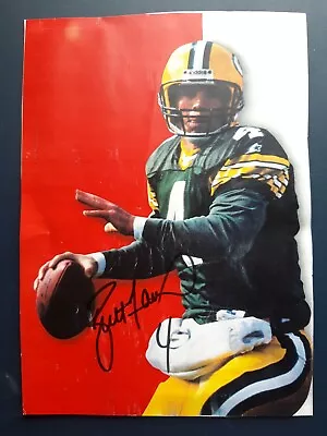 Brett Favre 5×7 Autograph Color Picture. Green Bay Packers.  • $30