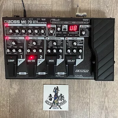 BOSS ME-70 Guitar Effects Pedal Multi-Effects Pedal W/Adapter From Japan • $162.99