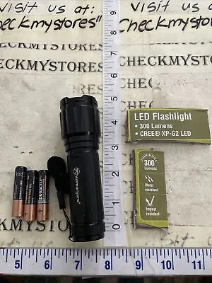 4X Kilimanjaro Led Flashlight 300 Lumens Cree Xp-g2 Led Water Impact Resistant • $29.99