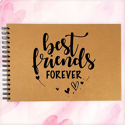 A3/A4/A5 Best Friends Forever BFF Scrapbook Guestbook Photo Album Card Pages • £7.99