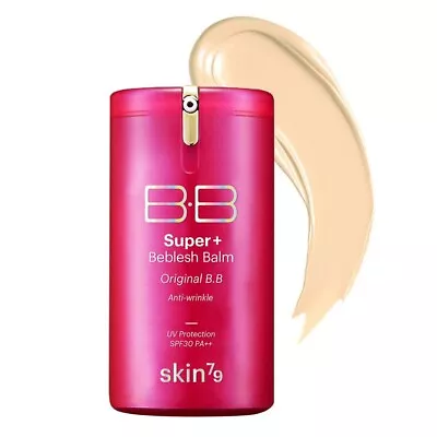 SKIN79 Super Plus Beblesh Balm Pink BB SPF30 PA++ (40g) UV Block Anti Wrinkle • $30