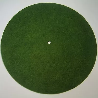 Victor Phonograph SMALL LIGHT GREEN Turntable Felt - Round (fits 10  Diameter) • $9.49