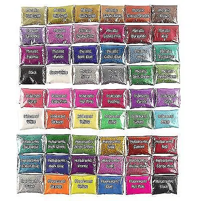 GIANT 2KG 20x 100g BUMPER PACK Of Glitter!  Fine For Wine Glass Craft Nails • £23.99