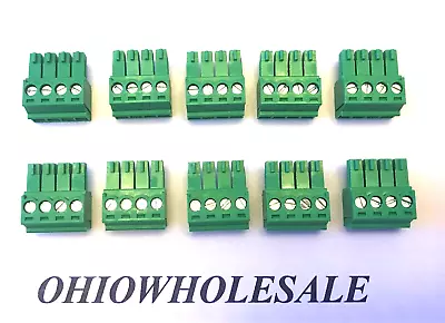 4 Pin 3.5mm Phoenix Connector For Audio Speaker And Others UL Listed Set Of 10  • $12.97