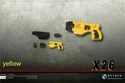 ZYTOYS ZY2009E X26 Taser 1/6 Simulation Weapon Model Gun Toy For 12  Figure Body • $15.97