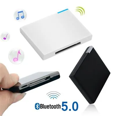 Dock For IPod/iPhone 30 Pin Wireless Bluetooth 5.0 Audio Receiver Music Adapter • £5.96