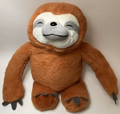 Huggable Sloth Plush Stuffed Animal Weighted Warmable  Brown Cuddle+Calm 2lb • $16