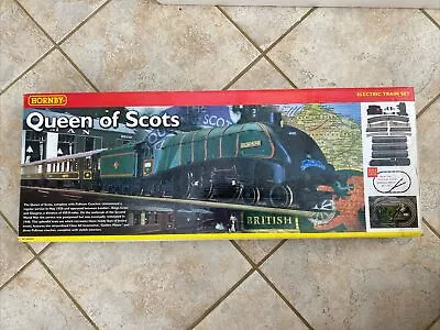 Hornby OO Gauge R1024 Queen Of Scots Train Set + Track Pack Boxed • £66