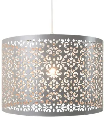 Modern Chandelier Style Ceiling Pendant Light Shade Acrylic Crystal Droplet Bead • £14.90