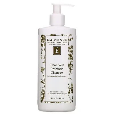 EMINENCE Clear Skin Probiotic Cleanser 8.4oz - New Retail $48 • $34.99