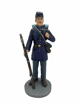 7  Civil War Union Soldier With Musket & Backpack Resin Figure New • $14.95