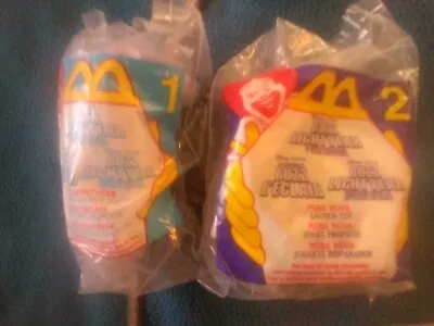 $0.99 • Buy NIP 2001 McDonald's Buzz Lightyear Toys #1 Buzz Spin Launch(Rare) & #2 Mira Nova