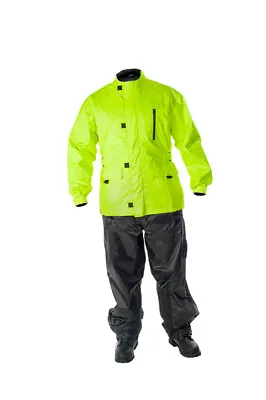 Men's Fulmer TRS2 StormTrak Rain Suit Motorcycle Rain Jacket Pants & Carry Bag • $39.99