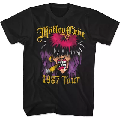 Motley Crue Allister Fiend 1987 Tour Men's T Shirt Metal Music Merch • $27.50