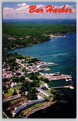 Bar Harbor Mount Desert Island Maine ME Frenchman Bay Postcard UNP VTG Unused • $3