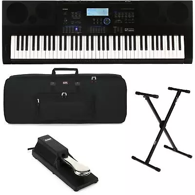 Casio WK-6600 76-key Portable Arranger Stage Bundle • $529