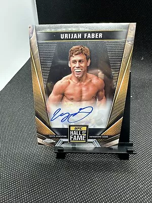 Urijah Faber 2024 Topps Chrome UFC Hall Of Fame Auto! • $1.99