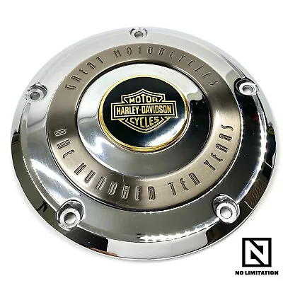 $381.78 • Buy Genuine Harley OEM 110 Year Anniversary Touring Twin Cam Derby Cover 5 Hole 