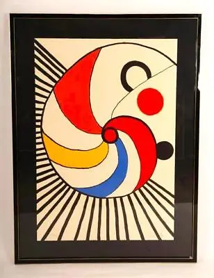 Special!! Important Orig Rare Dlx Signed Alexander Calder Limited Edition Spiral • $21000