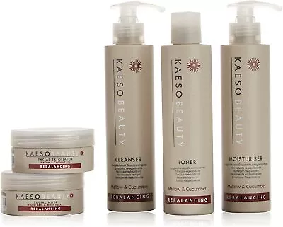 Kaeso Beauty Rebalancing Facial Moisturiser / Cleanser / Toner / Mask / Kit • £8.95