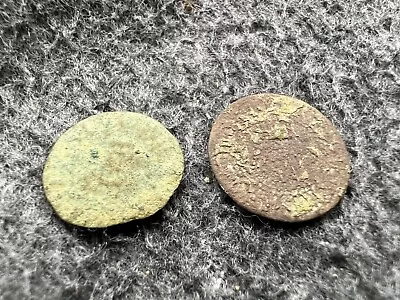 Worn 17thC Trade Tokens (c15) • $18.94