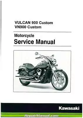 2007-2017 Kawasaki VN900C Vulcan Custom Motorcycle Service Manual : 99924-137... • $106.64