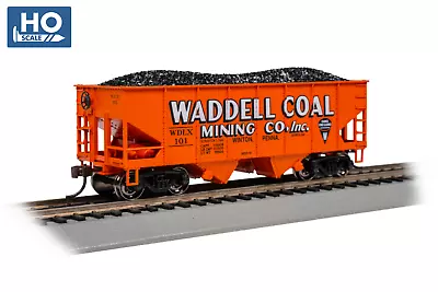 Bachmann  19515 HO Waddell Coal USRA 55-Ton Outside-Braced Hopper #101 • $31.95