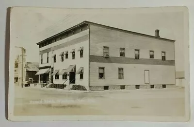 Winthrop NY Hamill Block Building Street View Vintage Postcard New York • $15.98