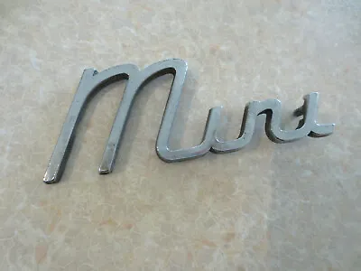 Original Classic Mini Car Metal Badge / Emblem / /- - -- --- • $35