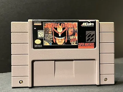 Judge Dredd (Super Nintendo Entertainment System 1995) CARTRIDGE ONLY • $9.99