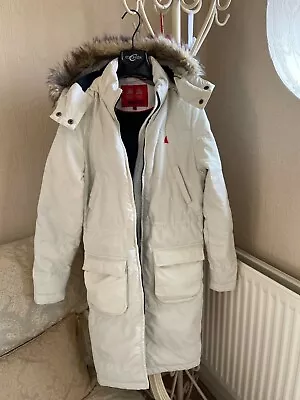 Ladies Coat Musto Size 8 (34) Off White Colour Excellent Condition.  • £121.85