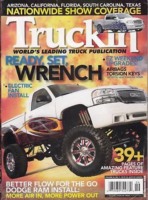 Truckin'  Magazine Vol 34 # 9 2008  Monster Truck  Dodge Ram  39 Trucks!  /b6 • $9.99