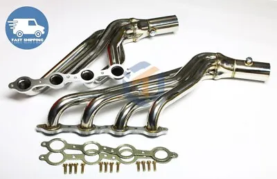 Exhaust Headers For 99-06 Chevy Gmc Silverado Sierra Yukon Tahoe 4.8 5.3 6.0 V8 • $309.99