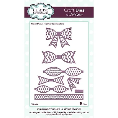 Creative Expressions SUE WILSON Craft Dies FINISHING TOUCHES COLLECTION CED • £12.57