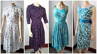 Vintage 1950s Dress Lot Of 4 • $160