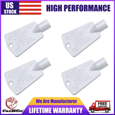 $5.99 • Buy 4 Pack Frigidaire Freezer Door Lock Keys 297147700 For Whirlpool Maytag Kenmore