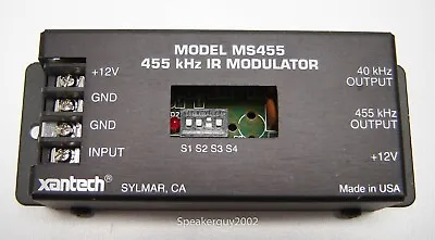Xantech 455 KHz IR Modulator / MS-455 / New - No Box • $19.95