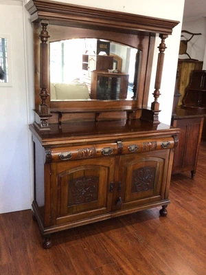$799 • Buy Antique Mahogany Sideboard In Excellent Condition